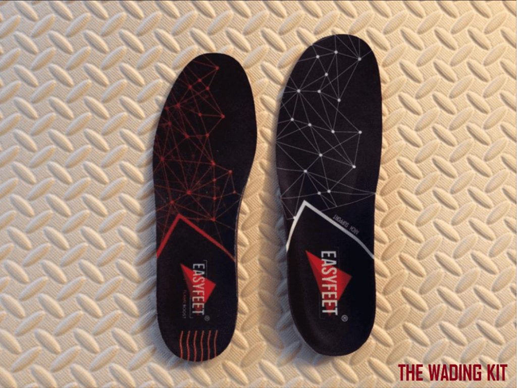 sports insoles for wading and fishing