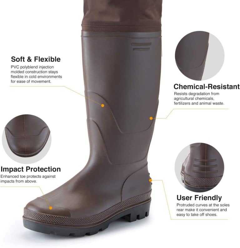 Best Hip Waders 2023 [Fly Fishing & Hunting] The Wading Kit