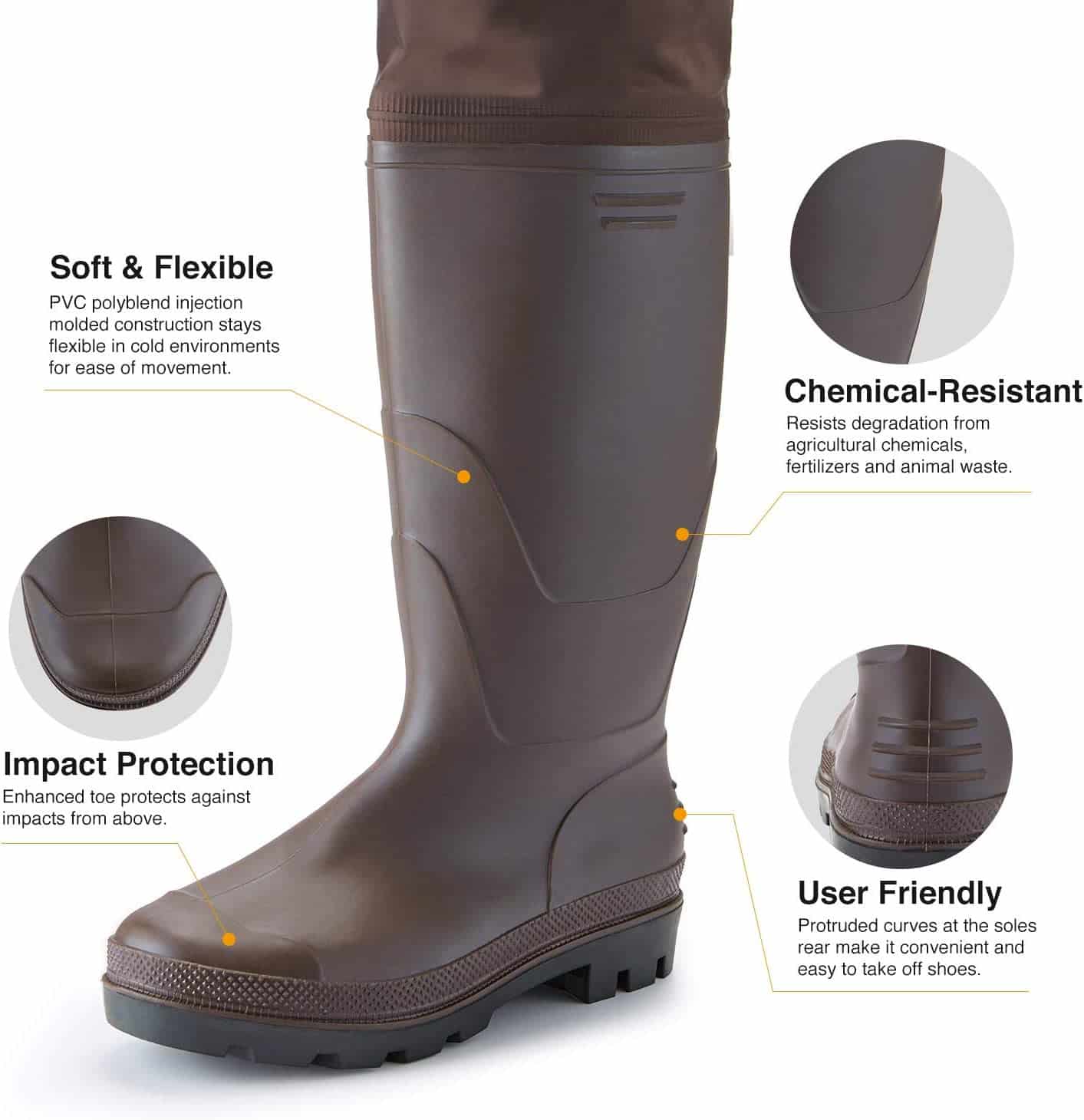 Best Hip Waders 2023 [Fly Fishing & Hunting] The Wading Kit