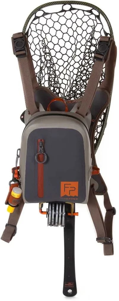 This best waterproof fishing chest pack photo shows Fishpond Thunderhead Chest Pack.