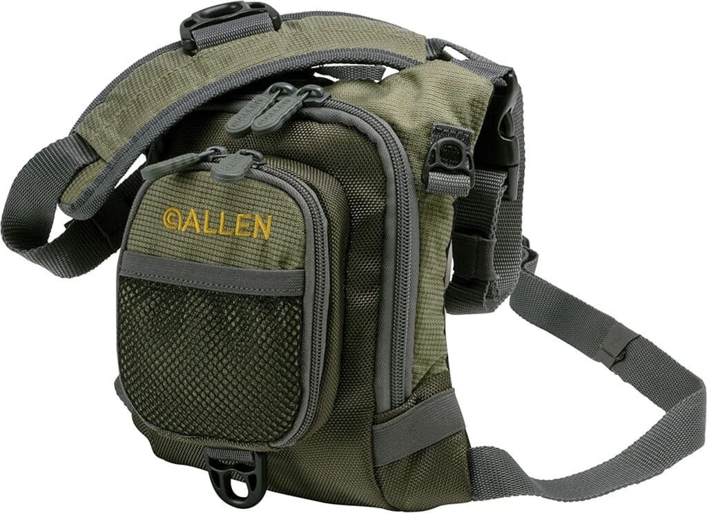 This photo shows Allen Bear Creek Micro Fishing Chest Pack.