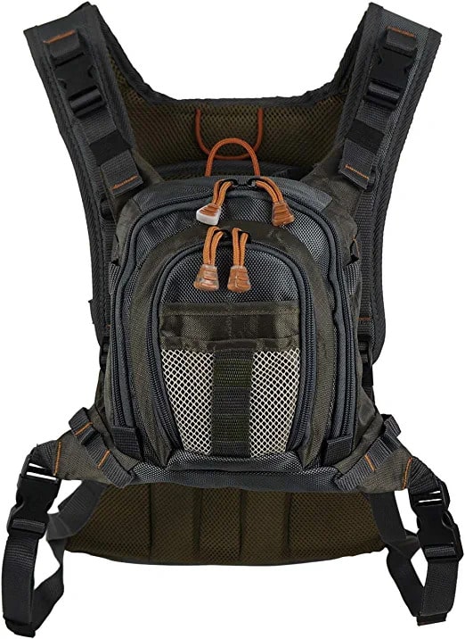 This Best Fly Fishing Waterproof Backpack photo shows Aventik Vest Backpack.