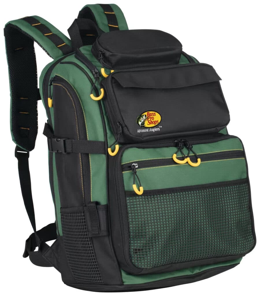This is Best Heavy-Duty Fly Fishing Backpack photo, and it shows Bass Pro Shops Advanced Anglers II Backpack.